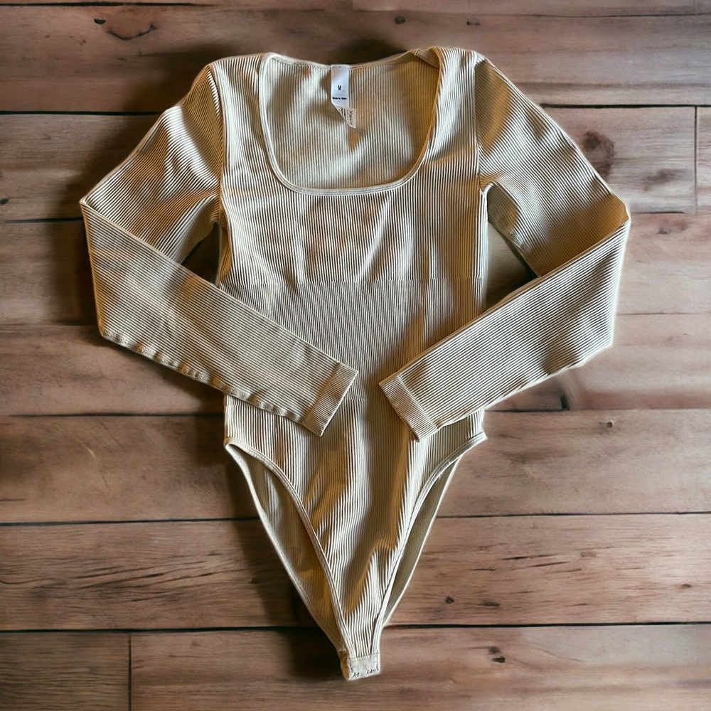 Ribbed Bodysuit